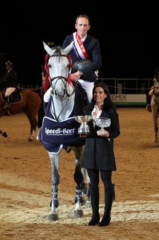 Trevor Breen crowned the British Horse Feeds Speedi-Beet HOYS Grade C Champion 2018 Trevor Breen crowned the British Horse Feeds Speedi-Beet HOYS Grade C Champion 2018